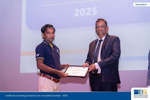 Certificate Awarding Ceremony for Accredited Centers - 2025